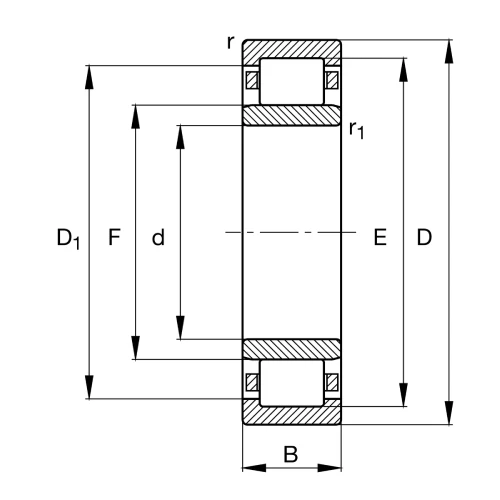 NU418-XL-M1-C4 bearing NU418-XL-M1-C4 bearing